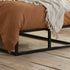 Soho Metal Platform Bed Black